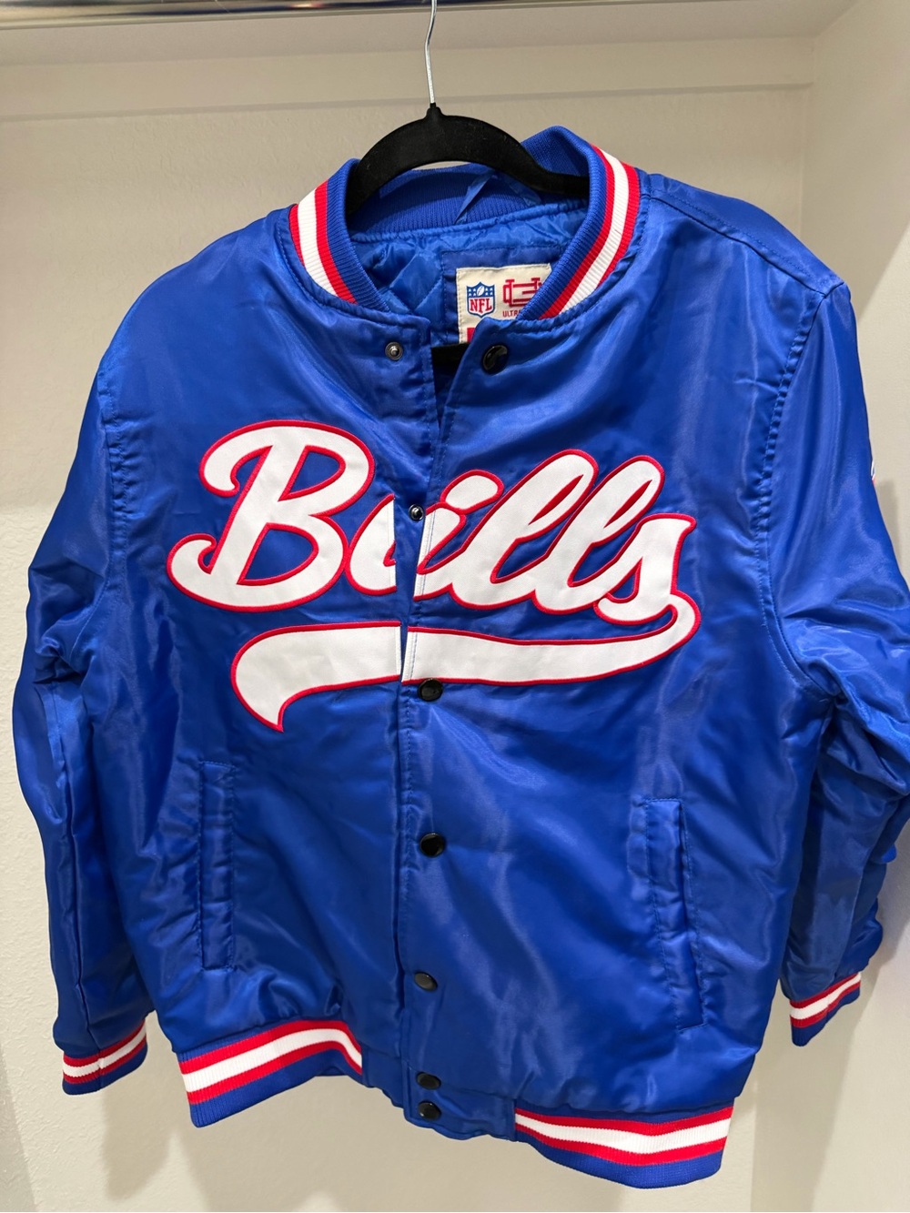 Buffalo Bills Blue Varsity Jacket